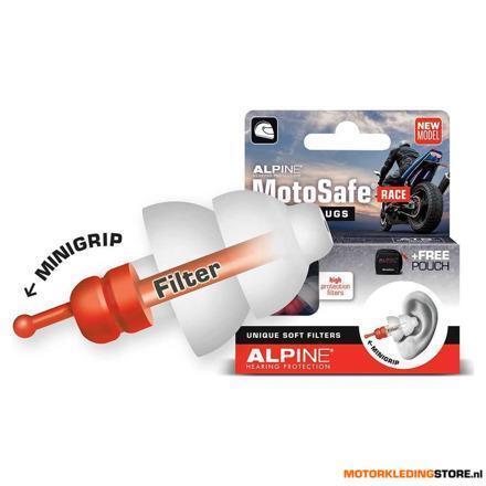 Alpine MotoSafe Race Motor Oordoppen, N.v.t., Ophalen of Verzenden, Nieuw met kaartje