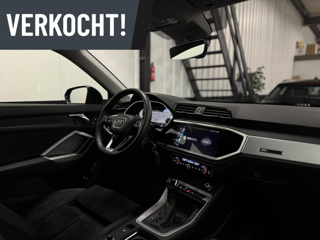 Audi Q3 Sportback 45 TFSI e S Edition|Matrix|Memory|Trekhaak, Gebruikt, Huisgarantie, Met garantie (alle), Blauw