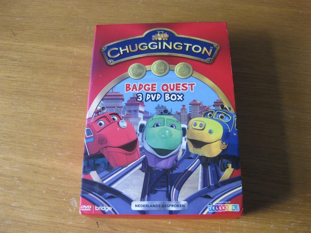 Chuggington Badge Quest ( 3 dvd box ), Tekenfilm, Amerikaans, Boxset, Ophalen of Verzenden