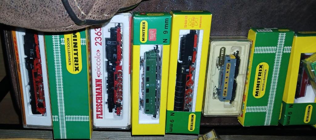 loks, Hobby en Vrije tijd, Modeltreinen | N-Spoor, Trix, Analoog, Ophalen of Verzenden, Zo goed als nieuw