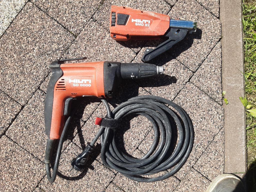 Hilti Sd 6000 + smd 57, Ophalen, Zo goed als nieuw, 600 watt of meer, Overige typen
