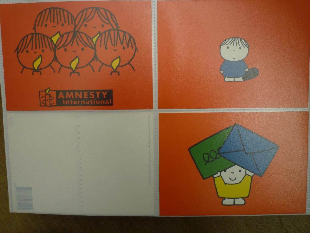 Diverse kaarten Dick Bruna Nijntje Boris Beer bloem duif (1), Ophalen of Verzenden, 1980 tot heden, Sterren en Beroemdheden