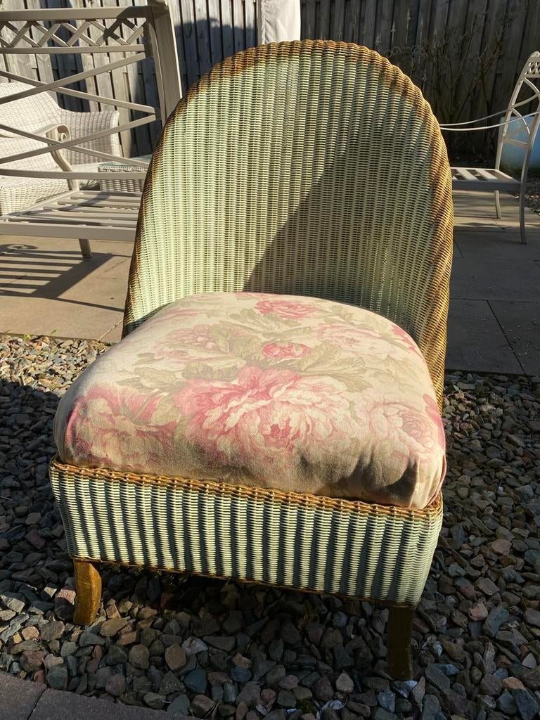 Rieten stoel uit het Verenigd Koninkrijk Loyd loom, Ophalen