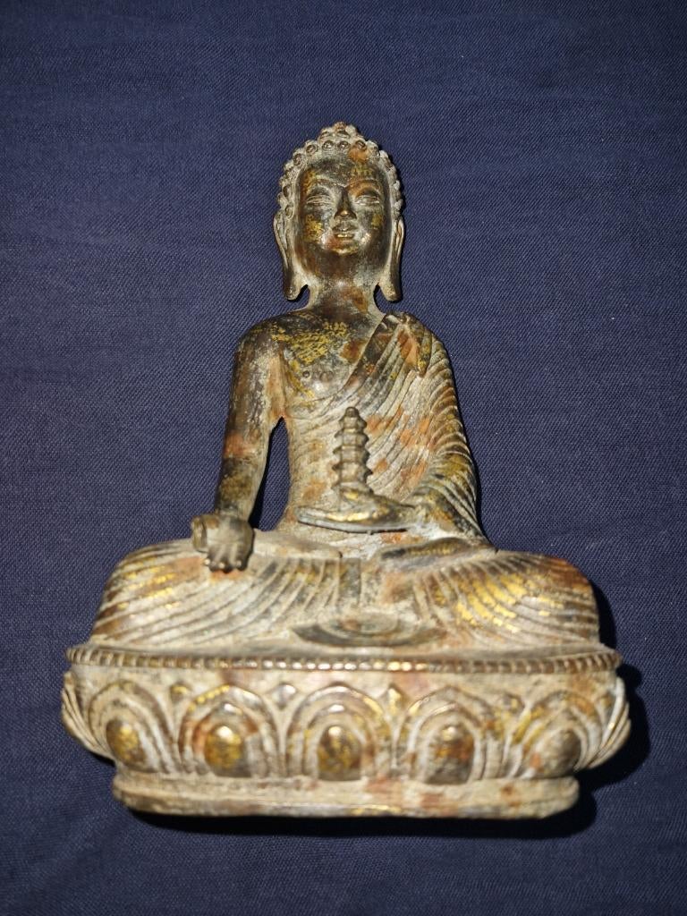 Ancient Chinese gilt bronze Buddhist statues, Antiek en Kunst, Verzenden