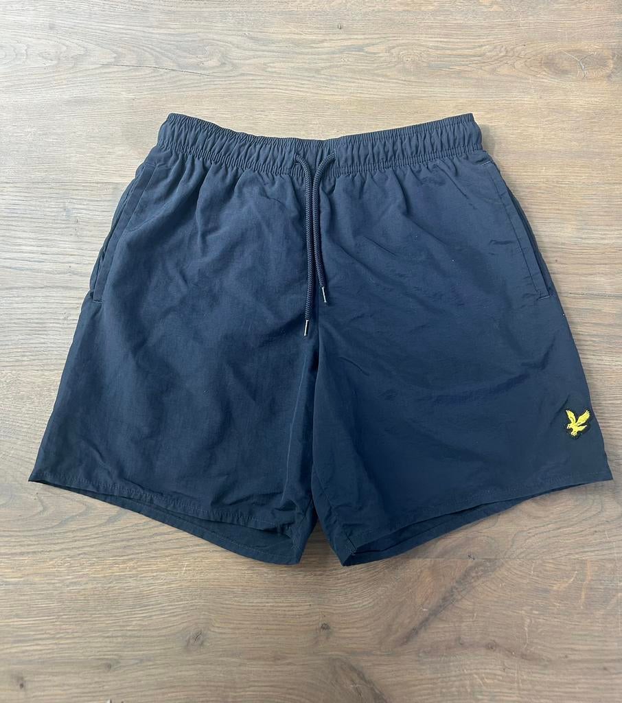 Zwemshort Lyle & Scott, maat XS, donkerblauw, zgan, Ophalen of Verzenden, Maat 46 (S) of kleiner, Blauw