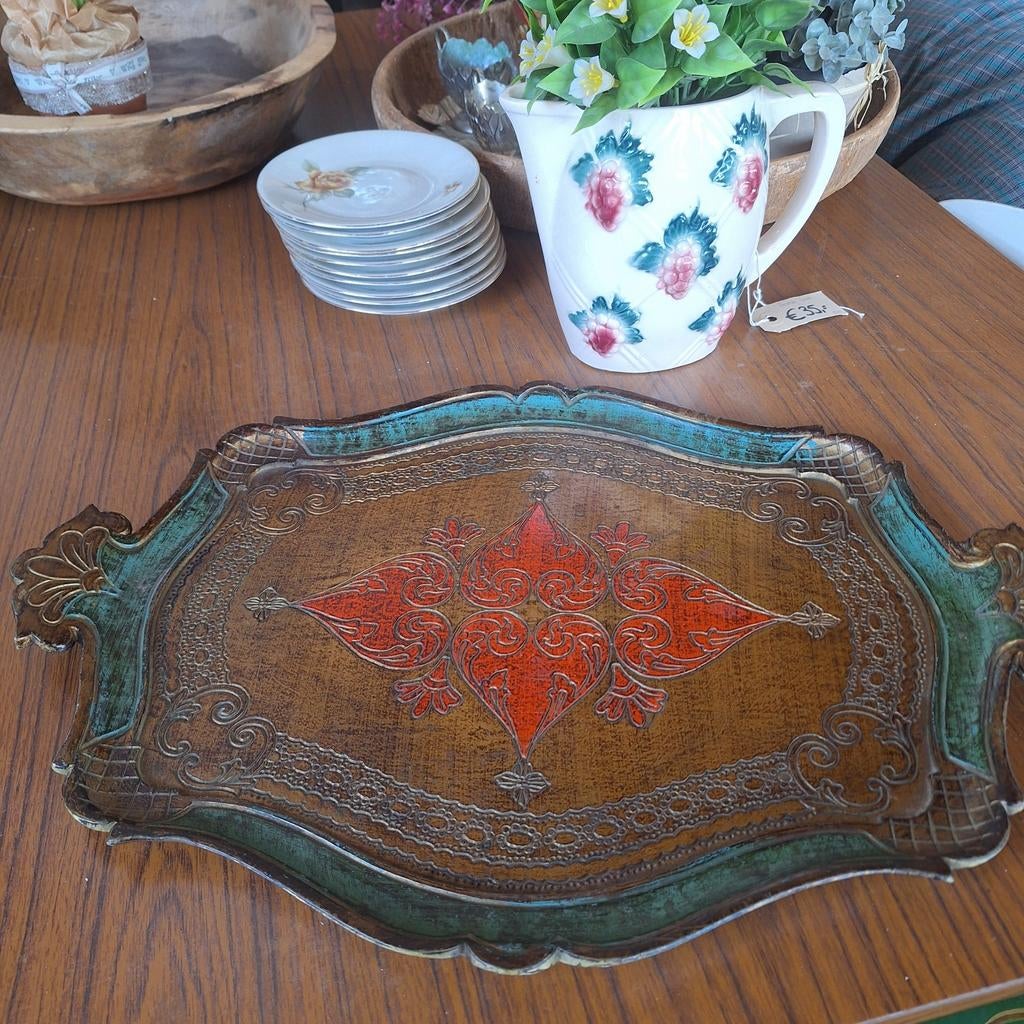 Florentijns dienblad, Ophalen of Verzenden