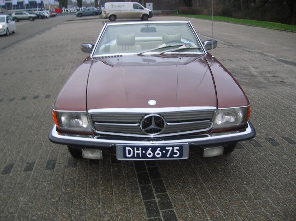 Mercedes-Benz SL 3.5 350 SL 1972 BRUIN METALLIC, Automaat, Achterwielaandrijving, Leder, Geïmporteerd