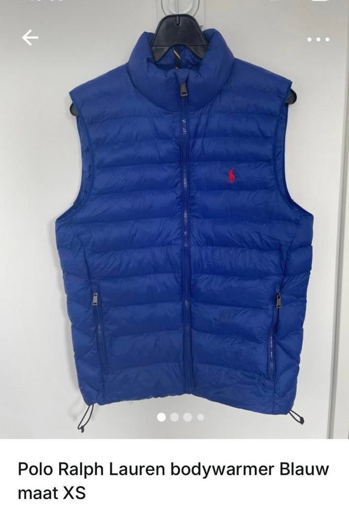 Bodywarmer Ralph Lauren maat XS nieuw, Kleding | Heren, Bodywarmers, Ophalen, Zo goed als nieuw, Maat 46 (S) of kleiner, Blauw