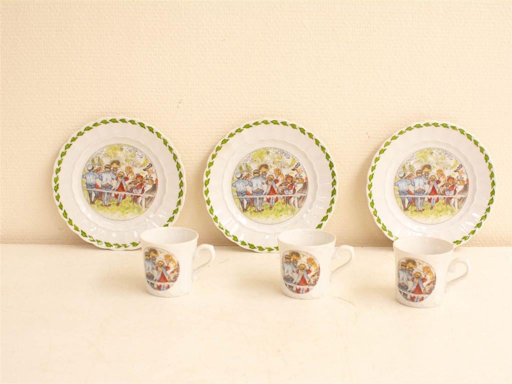 eschenbach bavaria 3 kopjes 3 platte bordjes 29161