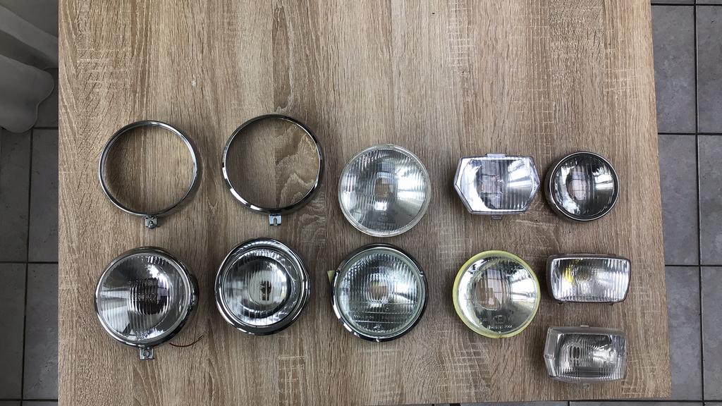 Koplamp units bromfiets batavus sparta aprila solex honda, Fietsen en Brommers, Ophalen of Verzenden, Nieuw, Koplamp, Batavus