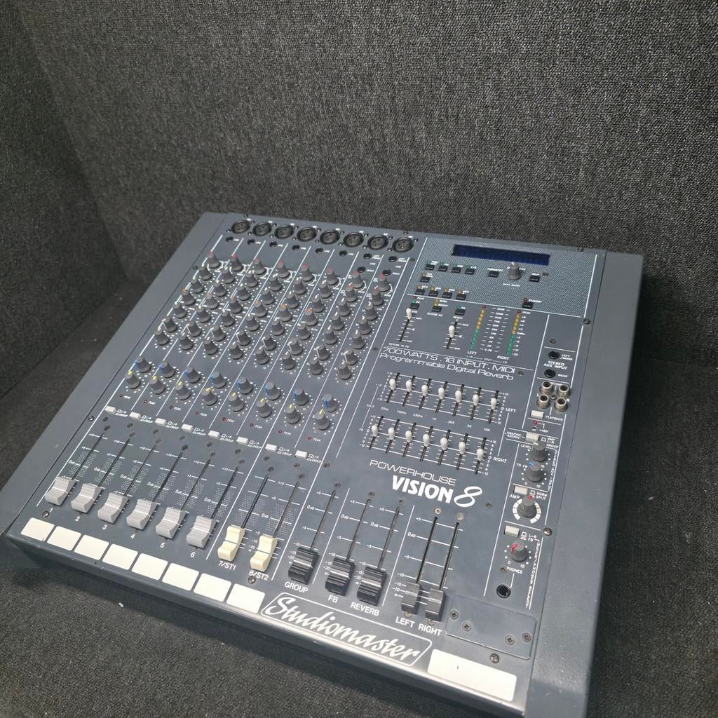 STUDIOMASTER  powered mixer / mengpaneel  700 watt, Overige merken, Gebruikt, Overige typen, Ophalen of Verzenden