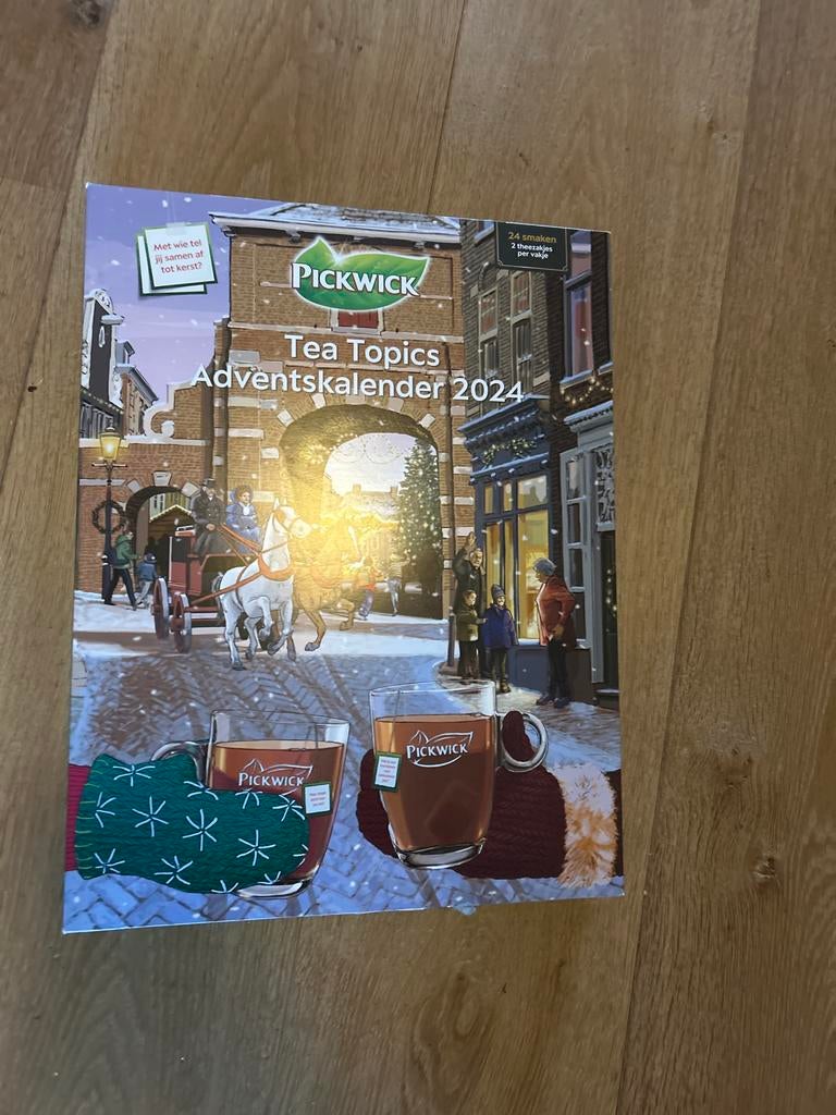 Lege Pickwick Tea Topics Adventskalender 2024, Diversen, Kerst, Ophalen, Zo goed als nieuw