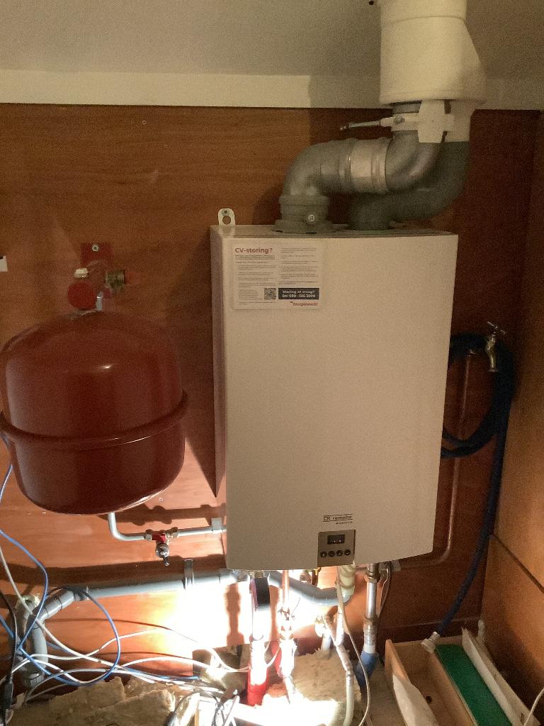 Remeha combiketel, Doe-het-zelf en Verbouw, Geisers en Boilers, Ophalen, Gebruikt, Aardgas, Geiser