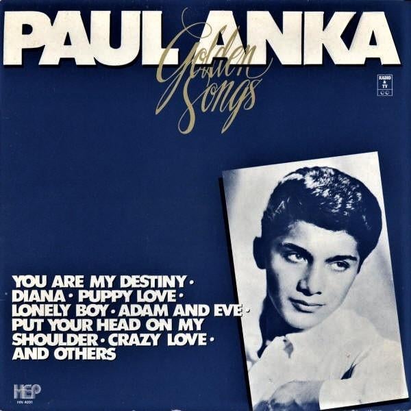 LP Paul Anka - Golden Songs, Ophalen of Verzenden, 1960 tot 1980, Zo goed als nieuw, 12 inch