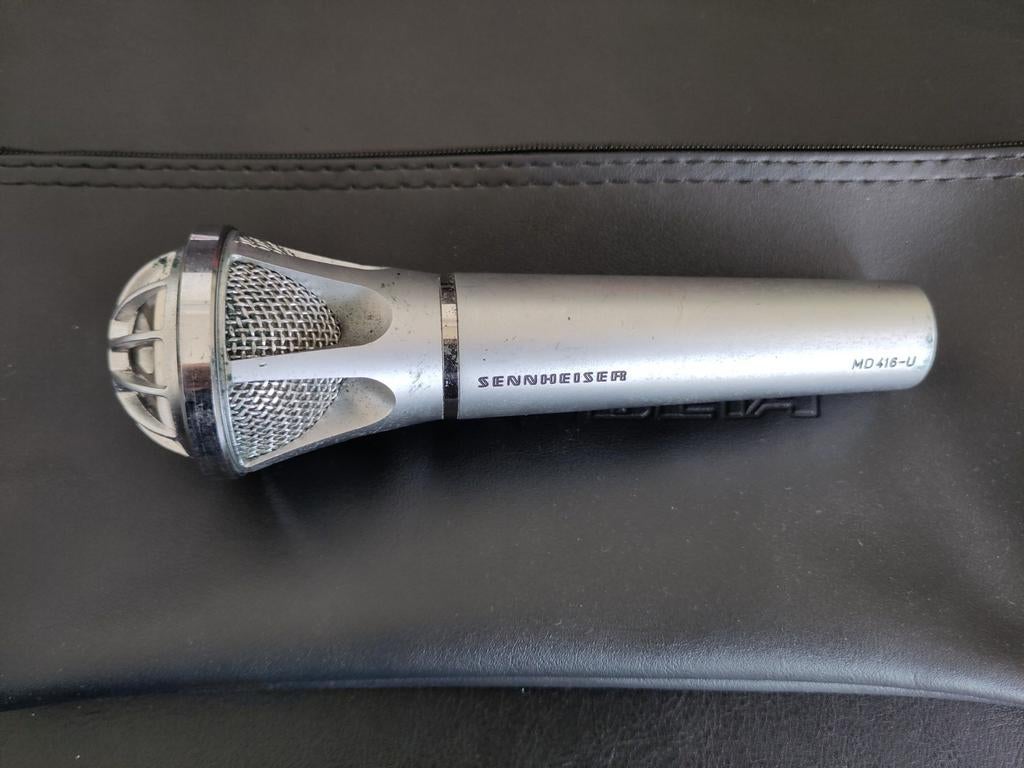Sennheiser MD 416-U Vintage Microfoon - Mist Grill, Muziek en Instrumenten, Microfoons, Ophalen of Verzenden, Gebruikt, Studiomicrofoon