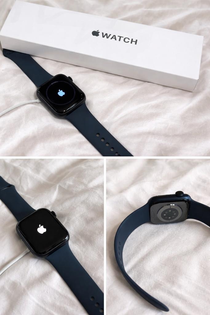 Apple Watch 44mm - Perfecte staat!, Afstand, Zwart, IOS, Ophalen of Verzenden