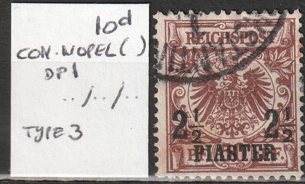 D. Post Turkey Michel 10 d Gebruikt, Verzenden, Overige landen, Gestempeld