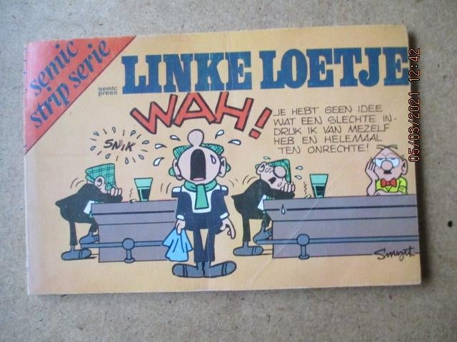 adv0207 linke loetje oblong 3, Boeken, Eén stripboek, Ophalen, Gelezen