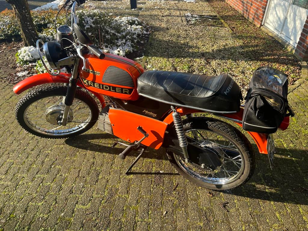 Tekoop Kreidler Mustang cross 5 Bak direct- Gerestaureerd, Ophalen of Verzenden, Zo goed als nieuw, Maximaal 45 km/u, Overige modellen