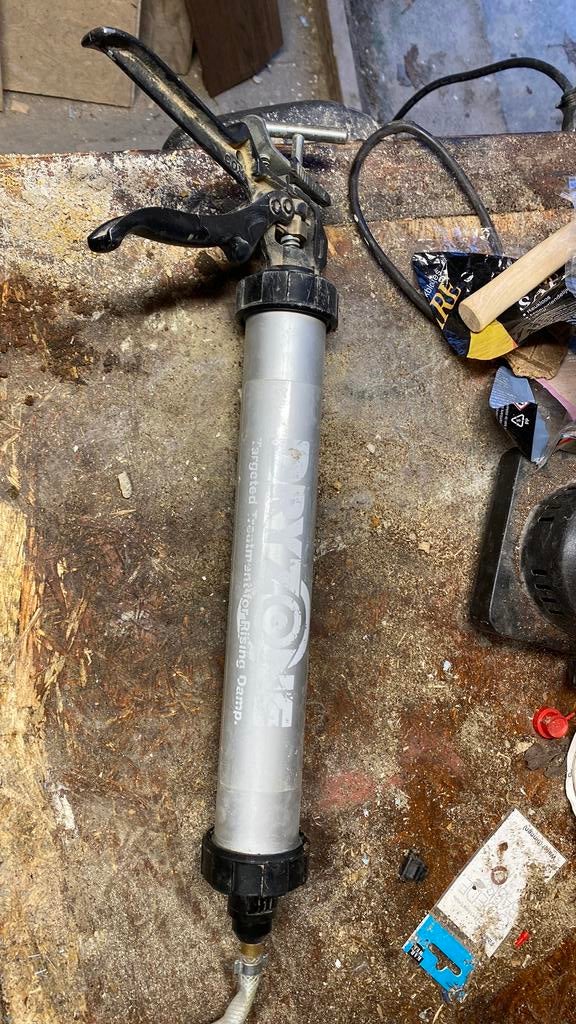 Dryzone injectiepistool 600ml worsten kitpistool, Ophalen of Verzenden, Gebruikt