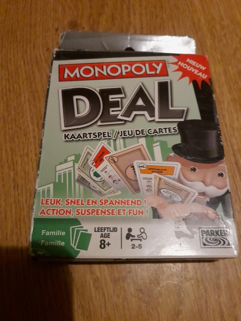 Monopoly deal, Ophalen of Verzenden, Zo goed als nieuw