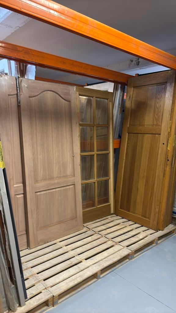 Alle nieuwe deuren 70% korting, Doe-het-zelf en Verbouw, Deuren en Horren, 80 tot 100 cm, 215 cm of meer, Binnendeur, Nieuw