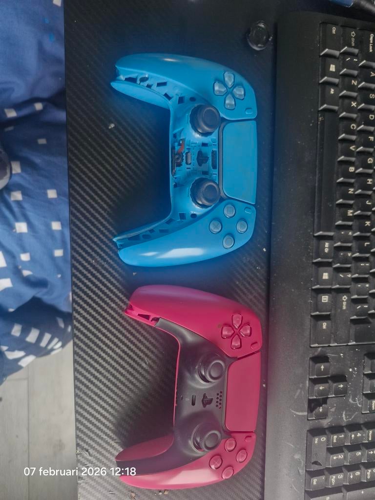 PS5 Controllers Onderdelen/Reparatie - Blauw & Roze, Ophalen, PlayStation 5, Controller, Niet werkend