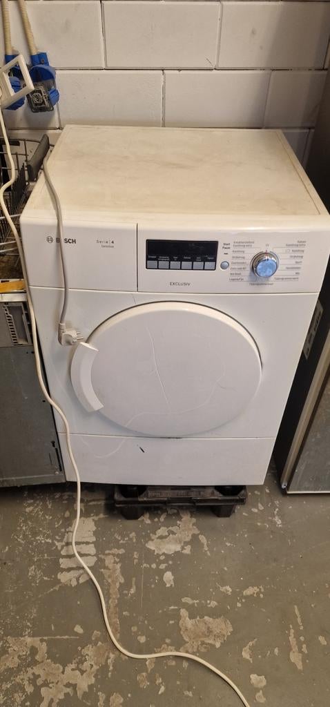 Wasmachine / Droger - Bosch Serie 4 Exclusiv, Ophalen, 6 tot 8 kg, Gebruikt, Voorlader