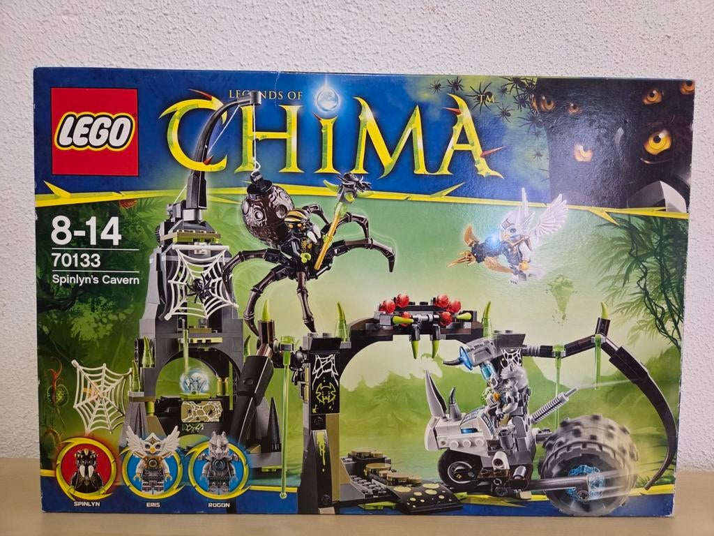 Nieuwe Lego Chima 70133 Spinlyn's Cavern, Kinderen en Baby's, Speelgoed | Duplo en Lego, Nieuw, Lego, Complete set, Ophalen of Verzenden