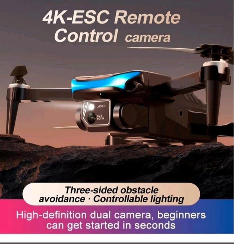 RG107 Drone - 4K Camera, Obstakel Vermijden - Nieuw!, Cameradrone, 100 tot 1000 meter, Overige merken, Nieuw