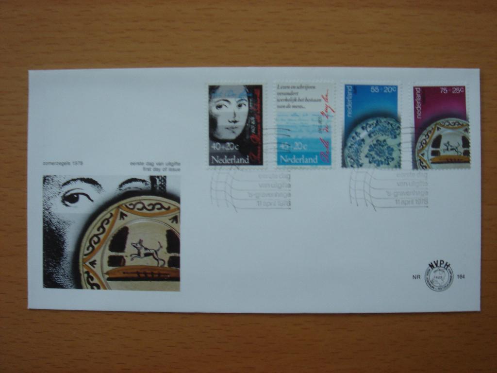 NVPH E164  1e Dag-enveloppe Zomerzegels 1978, Postzegels en Munten, Postzegels | Eerstedagenveloppen, Ophalen of Verzenden, Onbeschreven