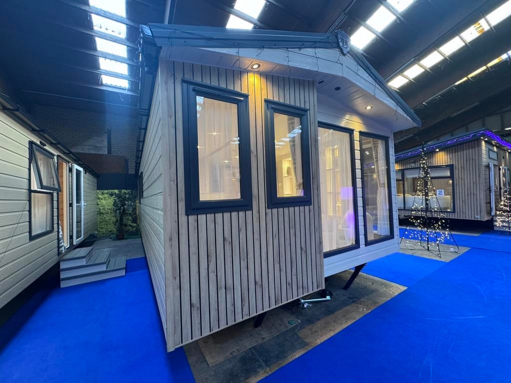 Nieuw Chalet Boston 9.80m-4m 2 slpk met Cv! nu bij WC&C!, Tot en met 4