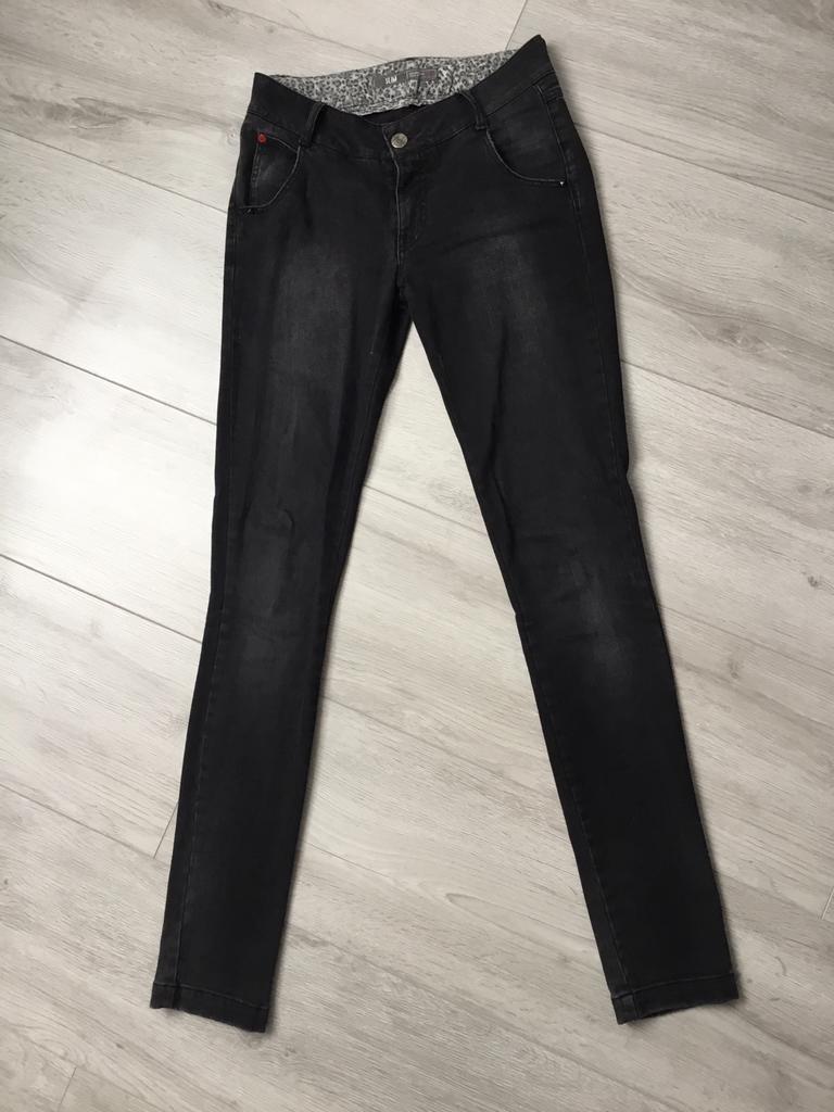 I.Code IKKS jeans spijkerbroek maat 26/34 maat 34 grijs S, Ophalen of Verzenden, Zo goed als nieuw, Grijs, Ikks