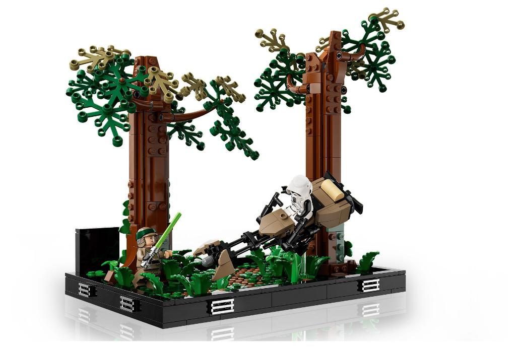 LEGO Star Wars 75353 Endor SpeederAchterVolging Diorama, Ophalen of Verzenden, Nieuw, Complete set, Lego