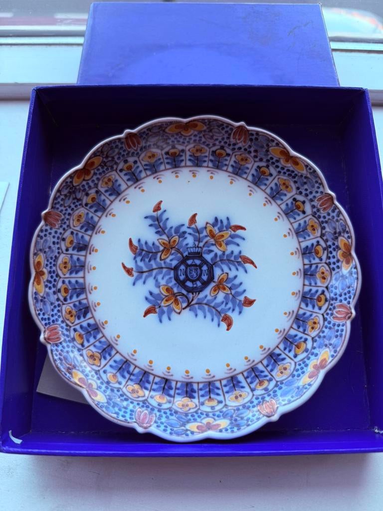 Anwb jubileum bord - Makkumer aardewerk, Ophalen of Verzenden