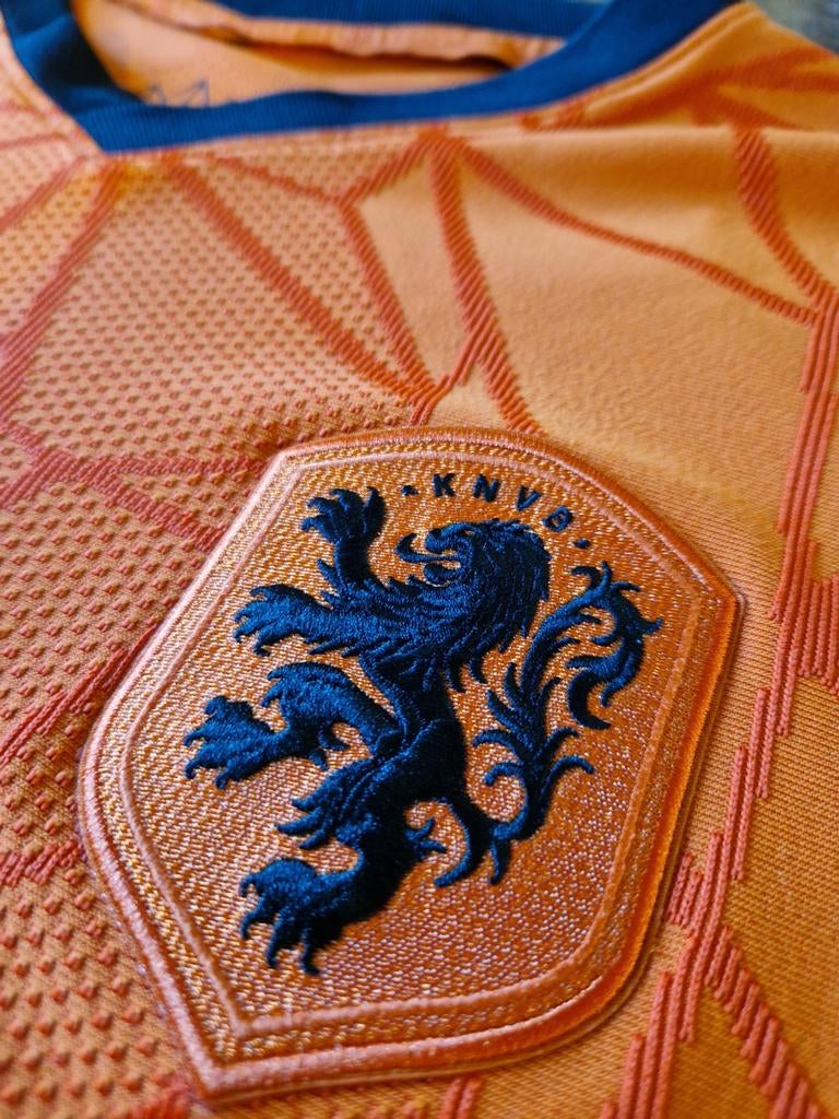 Nederlands elftal shirt 2020 spelersversie M, Kleding | Heren, Sportkleding, Gedragen, Voetbal, Maat 48/50 (M), Oranje, Ophalen of Verzenden