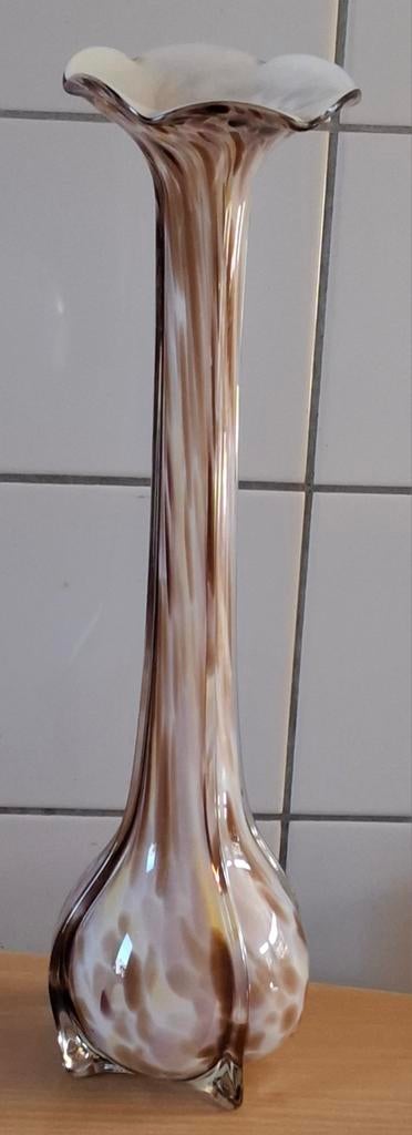 Vaas. Orchidee vaas. Glas. Solifleur. Multicolour. 40 cm., Huis en Inrichting, Woonaccessoires | Vazen, Ophalen, Overige kleuren