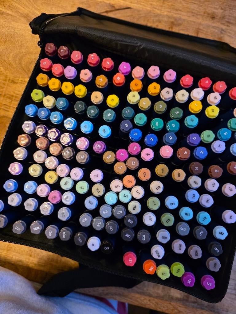 Alcohol markers, Ophalen of Verzenden, Potlood of Stift