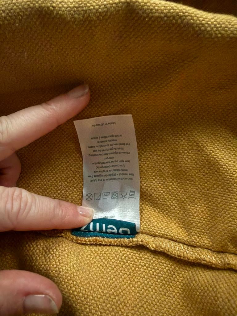 Bemz hoes driezits bank Farlov, Ophalen of Verzenden, Zo goed als nieuw, 75 tot 100 cm