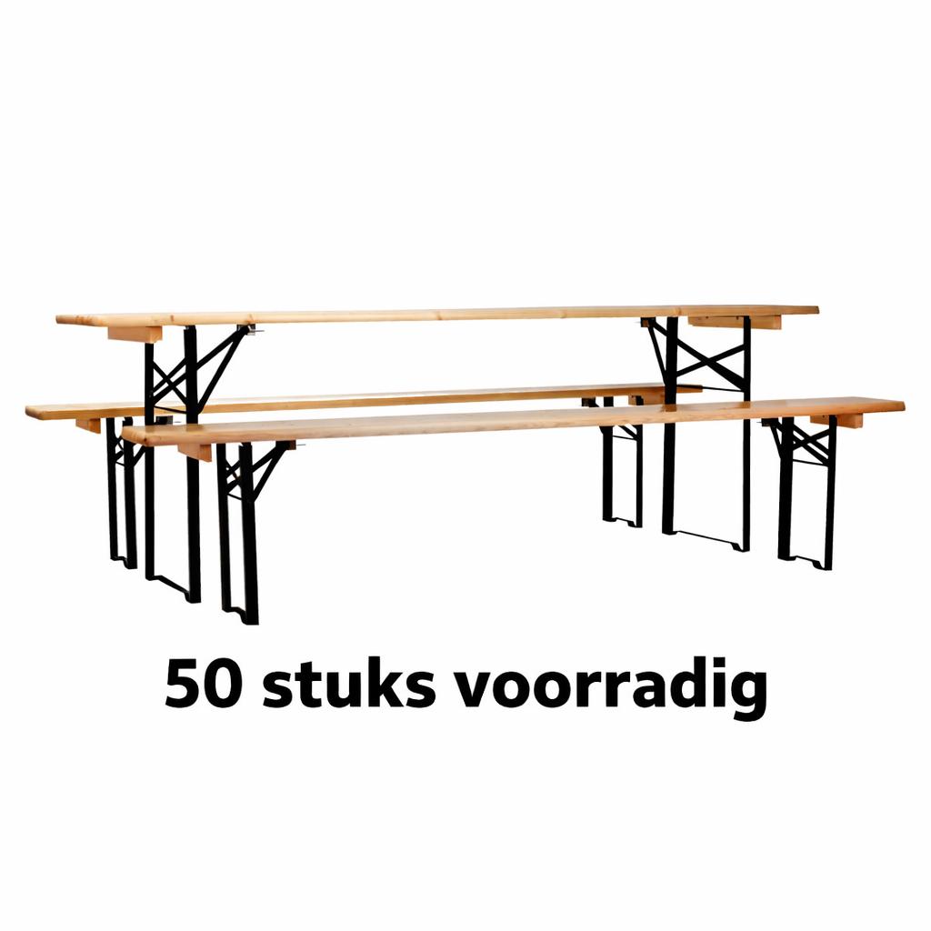 Bierbanken te huur, Ophalen of Verzenden, Zo goed als nieuw, Overige