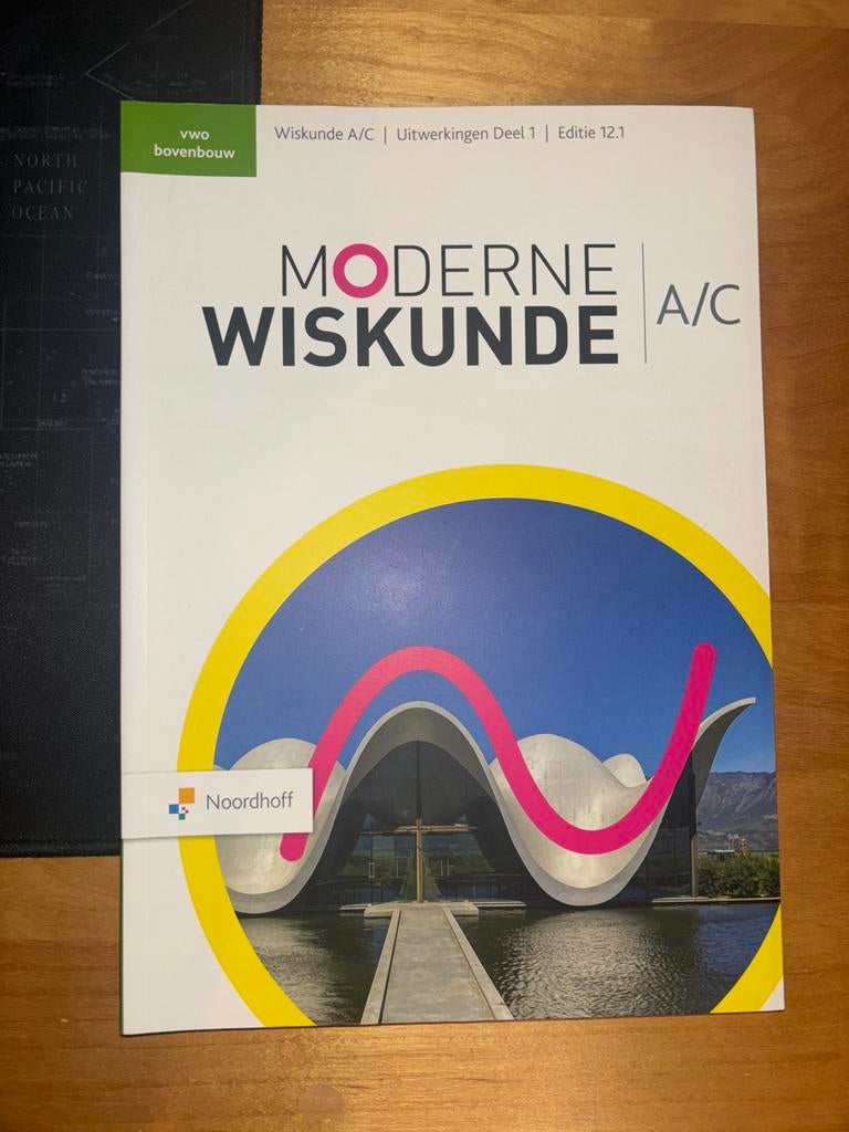 Moderne Wiskunde A/C Uitwerkingen Deel 1 - Editie 12.1, Ophalen of Verzenden, Zo goed als nieuw, VWO, Wiskunde A