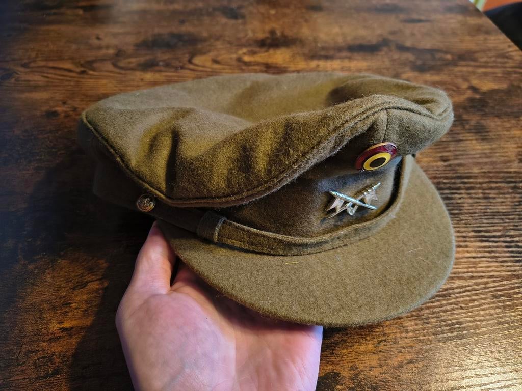 Belgische kepie 1987, Verzamelen, Militaria | Algemeen, Ophalen of Verzenden