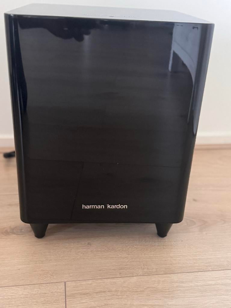 Harman Kardon HKTS210SUB/230 Subwoofer - Goed!, Subwoofer, Zo goed als nieuw, 60 tot 120 watt, Ophalen