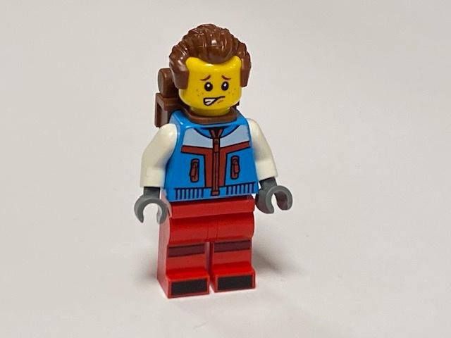 Lego Minifiguur hol330 reiziger, Kinderen en Baby's, Speelgoed | Duplo en Lego, Nieuw, Lego, Losse stenen, Ophalen of Verzenden
