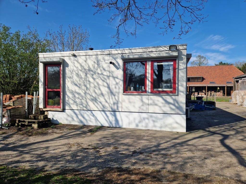 Woonunit bijna 130m2 Gas of elektrisch verwarmen incl airco, Ophalen, Gebruikt