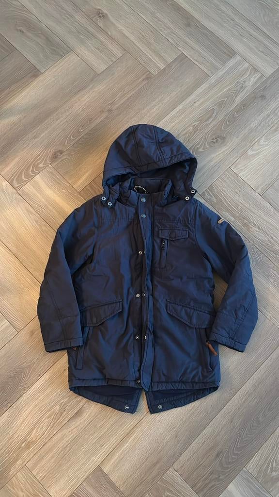 McGregor blauwe jongens winterjas maat 140, Kinderen en Baby's, Kinderkleding | Maat 140, Ophalen of Verzenden, Zo goed als nieuw