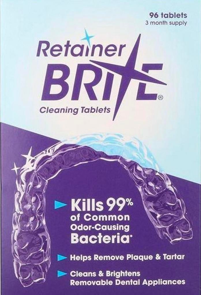 Retainer Brite reinigingstabletten, Sieraden, Tassen en Uiterlijk, Uiterlijk | Mondverzorging, Ophalen of Verzenden, Nieuw, Overige typen