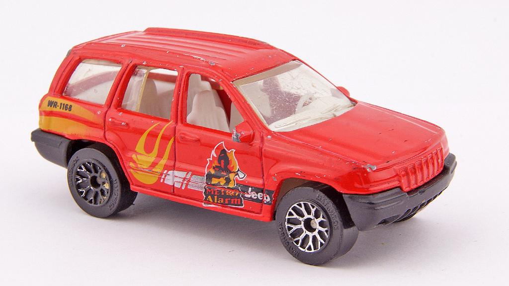 Jeep Grand Cherokee van Matchbox, Hobby en Vrije tijd, Ophalen of Verzenden, Gebruikt, Auto
