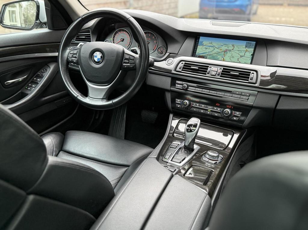 BMW 5-serie 535i High Executive, Achterwielaandrijving, Gebruikt, Zwart, 1675 kg