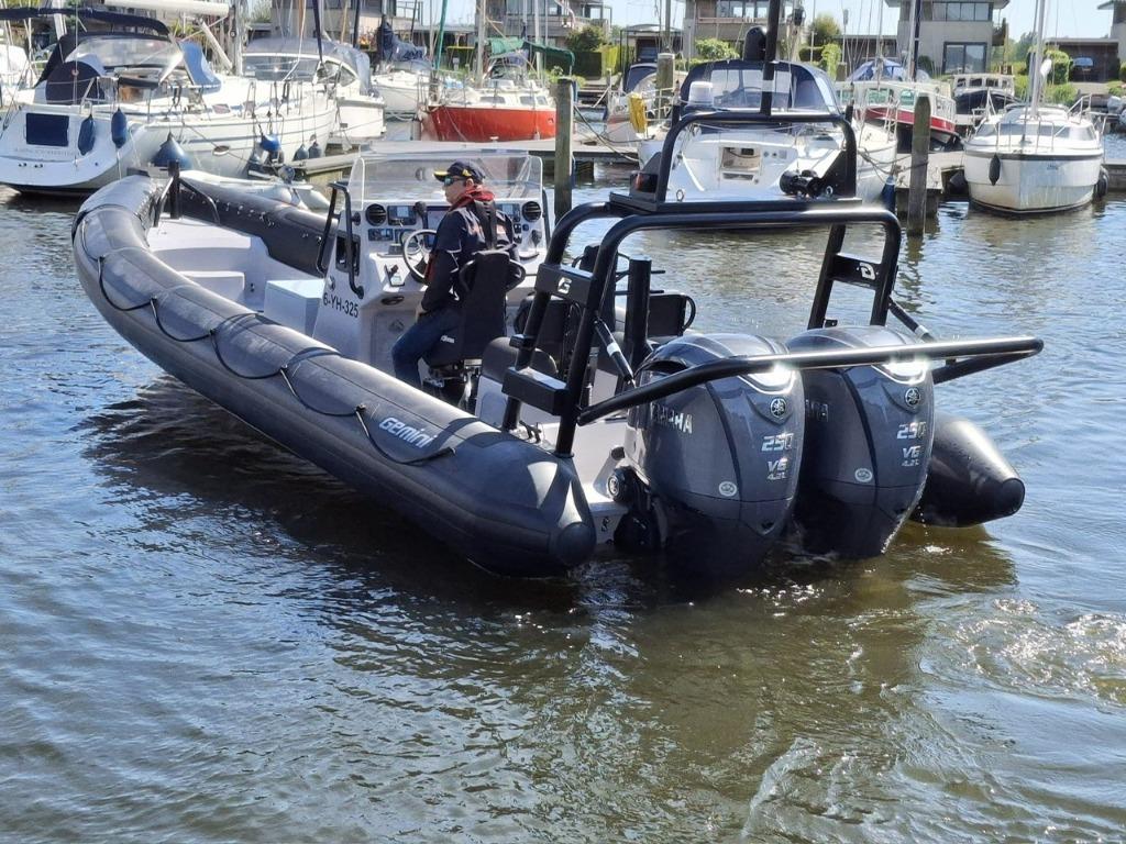 professionele ribs te huur  en te koop, Ophalen, Minder dan 10 meter, Overige typen, Meer dan 200 pk